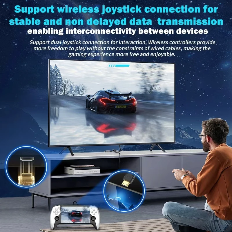 SF3500携帯ゲーム機 - Linuxシステム、IPS高解像度4K、デュアル