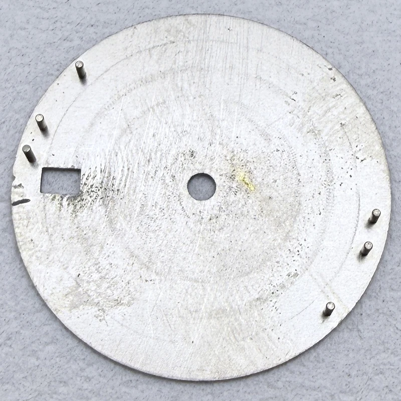 أفضل ساعة 28.5 مللي متر NH35 الطلب S شعار جديد ريترو الهاتفي الأخضر مضيئة مناسبة ل NH35/NH36 التلقائي ساعة يد تعمل بالحركة اكسسوارات #5