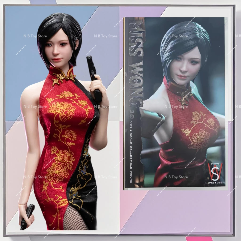 

In Stock Swtoys 1/6 FS065 Female Ada Wong Mysterious Agent Horror Adventure Game Miss 3.0 Full Set 12-inch Toy Action Set