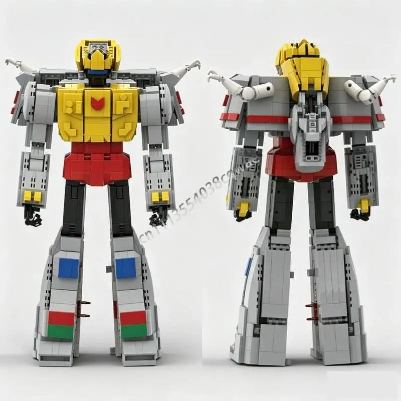 2374PCS MOC Retro Dinosaur Transformable Mecha Robot Model Custom DIY Creative Assembly Building Blocks Collectible Holiday Gift