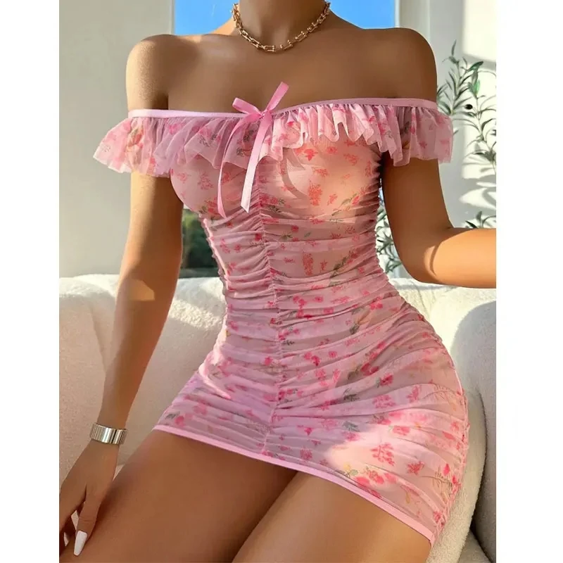 Sexy Fairy Ultra Höschen und BH-Set Unterwäsche Transparent Delicate BH Kit Exotische Sets Sexy Pyjamas Erotik Tanga Sexy Outfit 18+