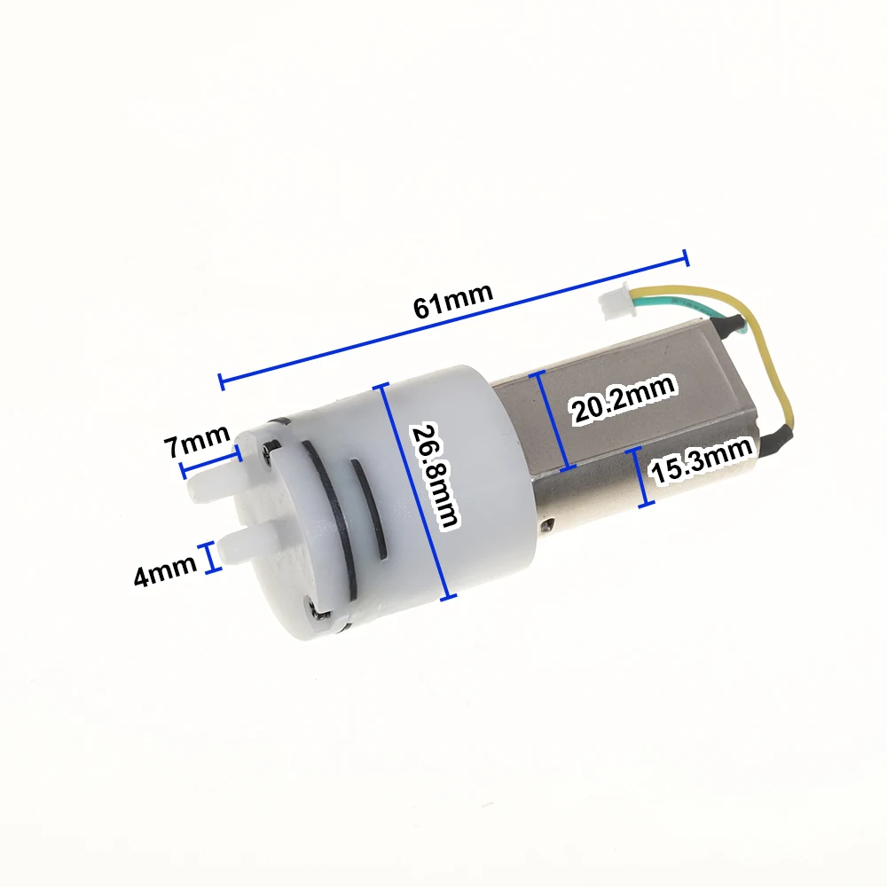Micro 180 Motor Water Pump DC 3V 0.9A Diaphragm Pump Precious Metal Brush Strong Magnetic Self-priming Pump