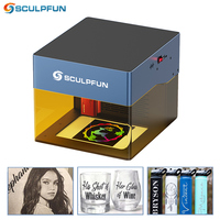 Sculpfun iCube Pro 5W 3W Laser Engraver APP BT Connect with with Smoke Filter Temperature Alarm 130x130mm  Engraving Area