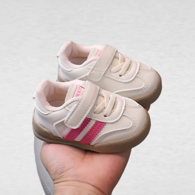 2026 Spring Autumn New Baby Sports Shoes Boys Girls Casual Board Shoes Training Shoes Soft soled Anti slip Baby Walking Shoes