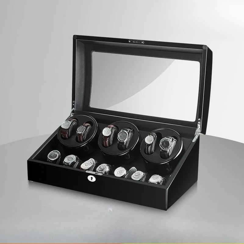 Clock shakerwatch case winding watch box automatic mechanical watch winder rotary watch shaker