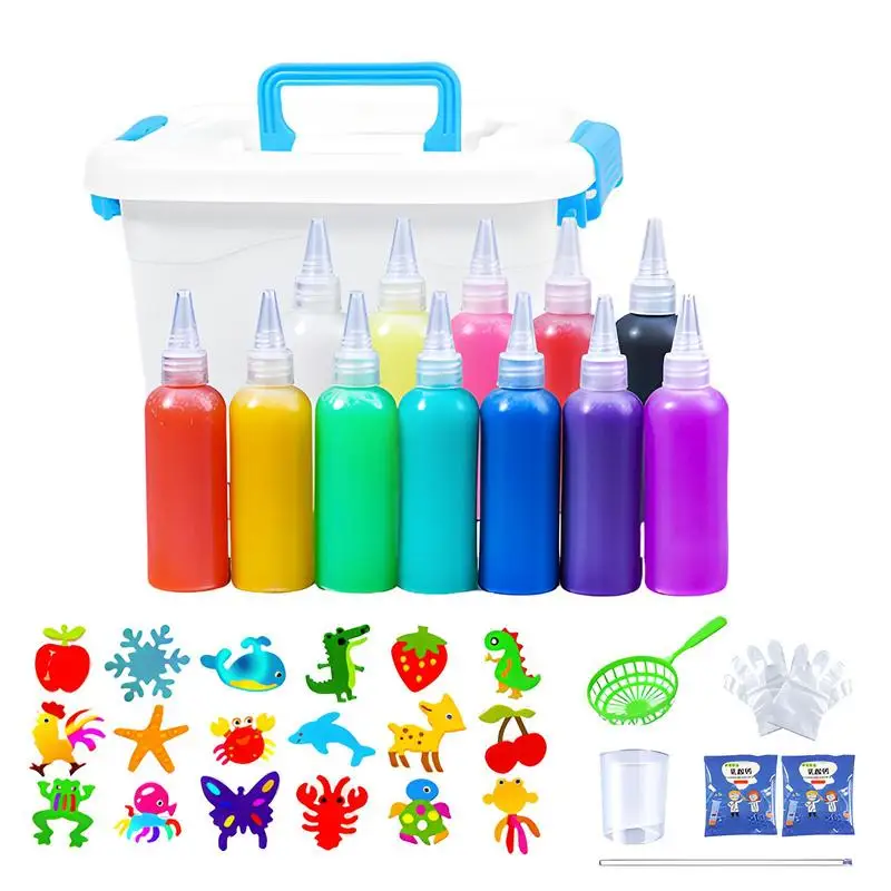 

Magic Water Toy Creation Kit Colorful Handmade Aqua Fairy Elf Gel Kids Science Learning Water Elf Kit For Boys And Girls Gifts