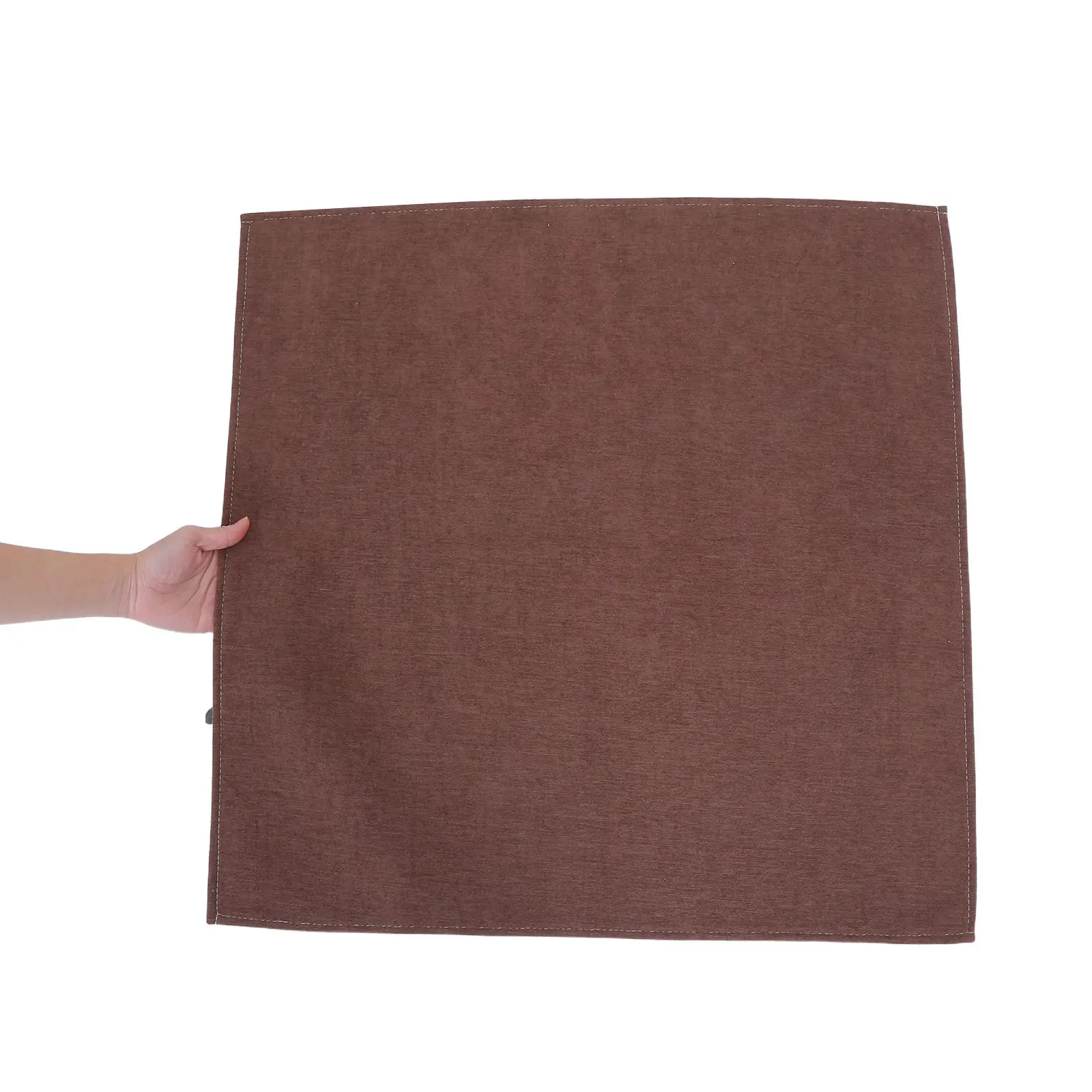70x70cm Chenille Double-Sided Reversible Sofa Armrest Cover Washable Non-Slip Couch Towel Protector for Living Room Boho Style