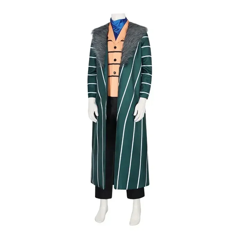 Anime Sir Cosplay disfraz abrigo ropa interior pantalones bufanda conjunto completo Cruz Guild cocodrilo juego de rol uniforme traje Halloween; 3'v,6.h;8'