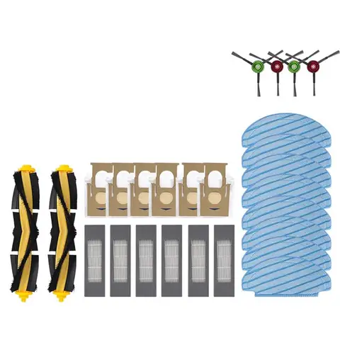 【NEW A39M】 Replacement Parts Kit- Essential Accessories For ECOVACS Deebot OZMO T8 AIVI T8 T8 Max T9+ N8 Pro N10+ Vacuum Cleaner