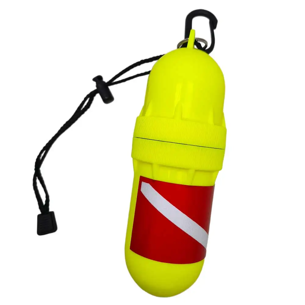 Robuste 50-Meter Wasserdichte Trockenbox, Tauch- und Schnorchel-Aufbewahrungsbehälter für Marine und Boot mit Karabinerhaken und Trageband – Detail 4
