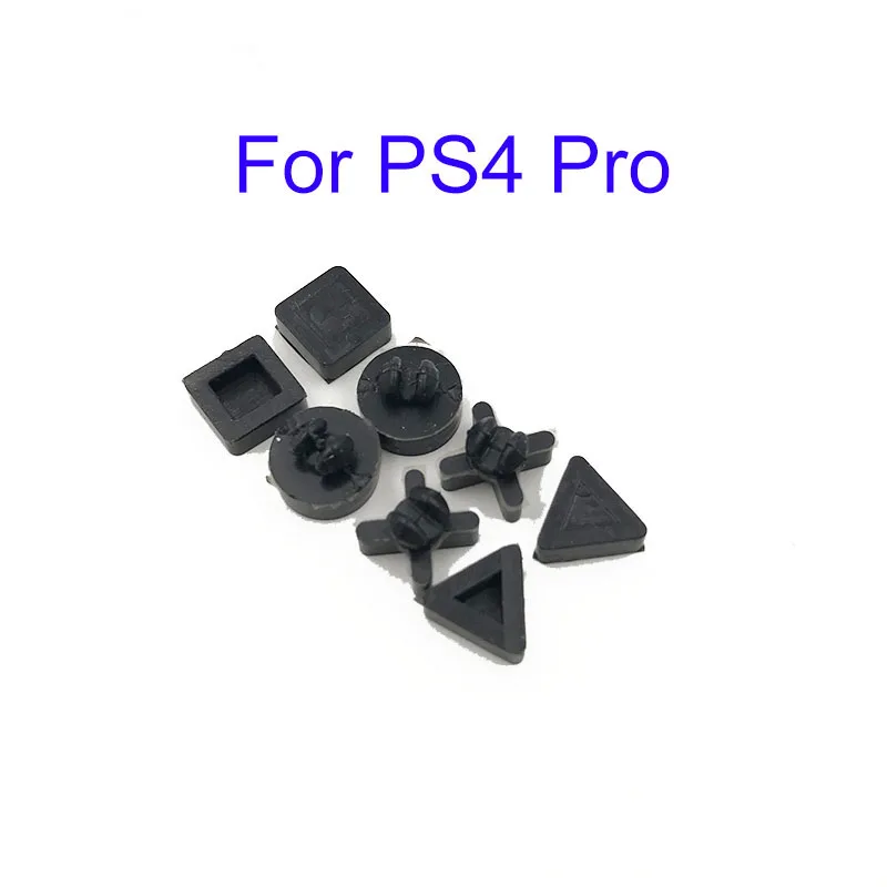 Silicon Bottom Rubber pads For PS4 pro Slim Console Host Back Rubber Feet Cover Replacement Part