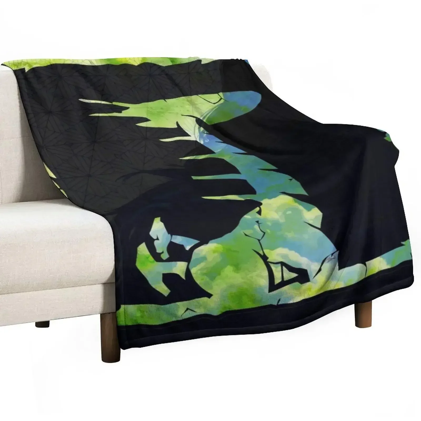 

Horizon Zero Dawn Tallneck Throw Blanket Cute Plaid sofa bed Blankets
