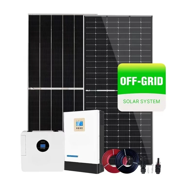 Solar Panel Hybrid System 5kw 6kw 10kw Complete System Solar Panel Home Solar System Set