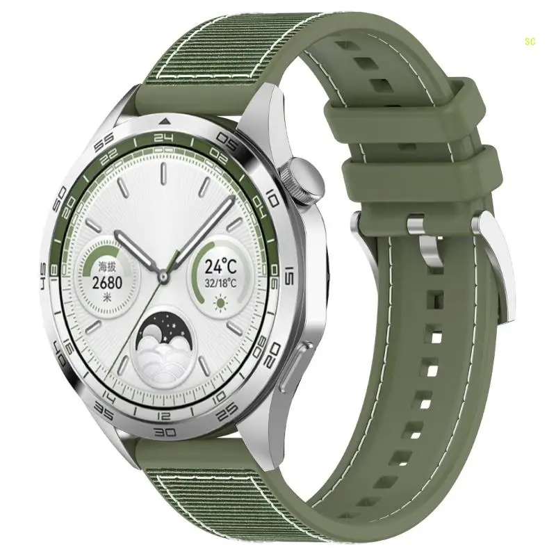 สร้อยข้อมือแบบปรับได้ Watchband Sweatproof Breathable Soft สำหรับเพศ Dropshipping