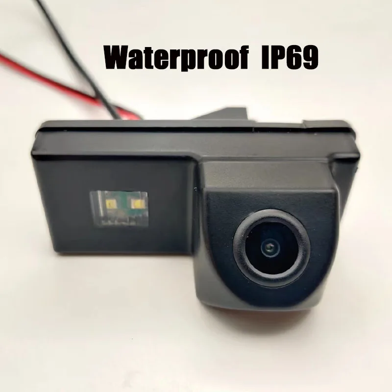 Car Rear View Camera for Toyota Reiz Land Cruiser 100 200 Prado CCD Lens Night Vision Waterproof IP69 With License Plate Lamp
