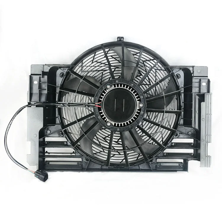 Brand New 64546921940 64546919051 Car Cooling Radiator Fan Assembly For E53 X5 400W Car Radiator Condenser