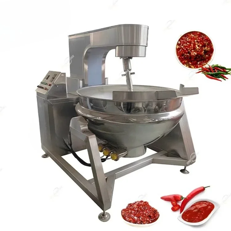 Commercial Multi Planetary Jacketed Kettle Cooking Mixer for Biryani Sauce Central Kitchen