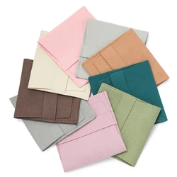 1pcs 8x8cm Microfiber Velvet Bag Jewelry Presents Pouches Christmas Wedding Gift Package Necklace Bracelet Earrings Storage Bag