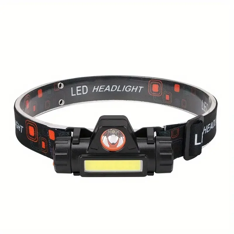 Recarregável cob led usb farol forte magnético poderoso farol super brilhante à prova dwaterproof água cabeça tocha para pesca ao ar livre
