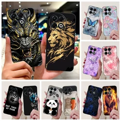 For Tecno Spark 30 Pro 4G Case Cool Fashion Dragon Lion Soft Silicone Shockproof Cover For Tecno Spark 30 KL6 Spark30 Pro Bumper