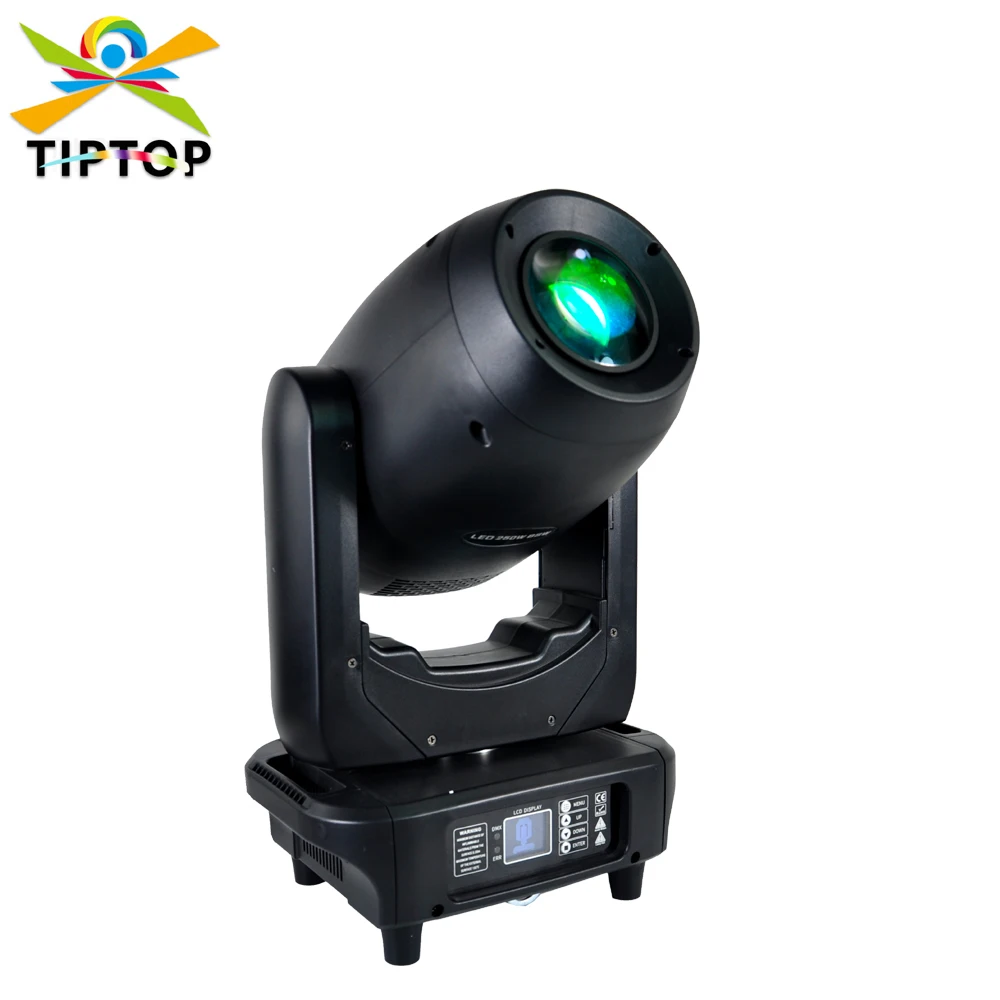 TIPTOP 250W 3IN1 Led Spot Beam Wash BSW Stage Moving Head Light DMX512 Control RMD Address Power Con Color Facet Prism Lens