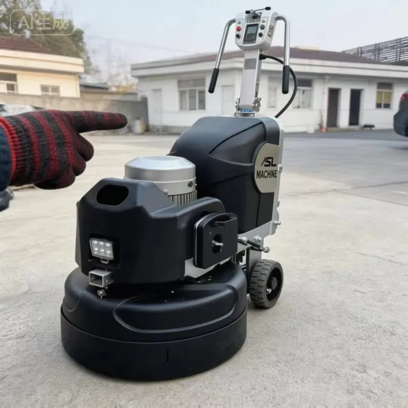 800mm Wide Remote Control Floor Grinder Polisher for Fast Epoxy Removal Concrete Grinding Polishing