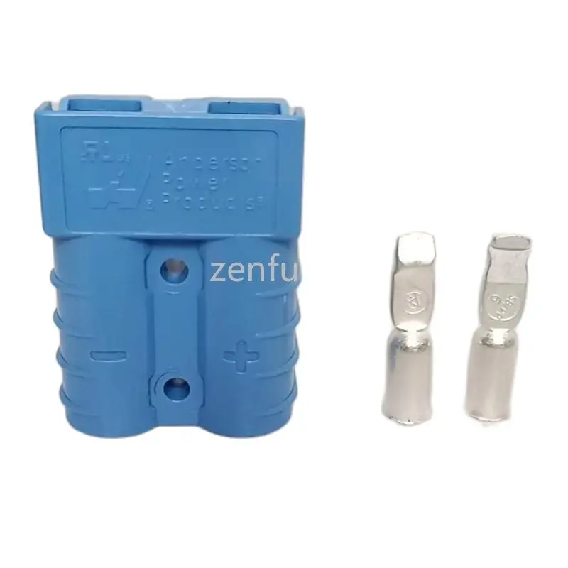 6331G5 Blue SB 50 50A SB50 SB50A Power Connector, Battery Plug # 6, Compatible with REMA SR 50, 10 Unids/batch