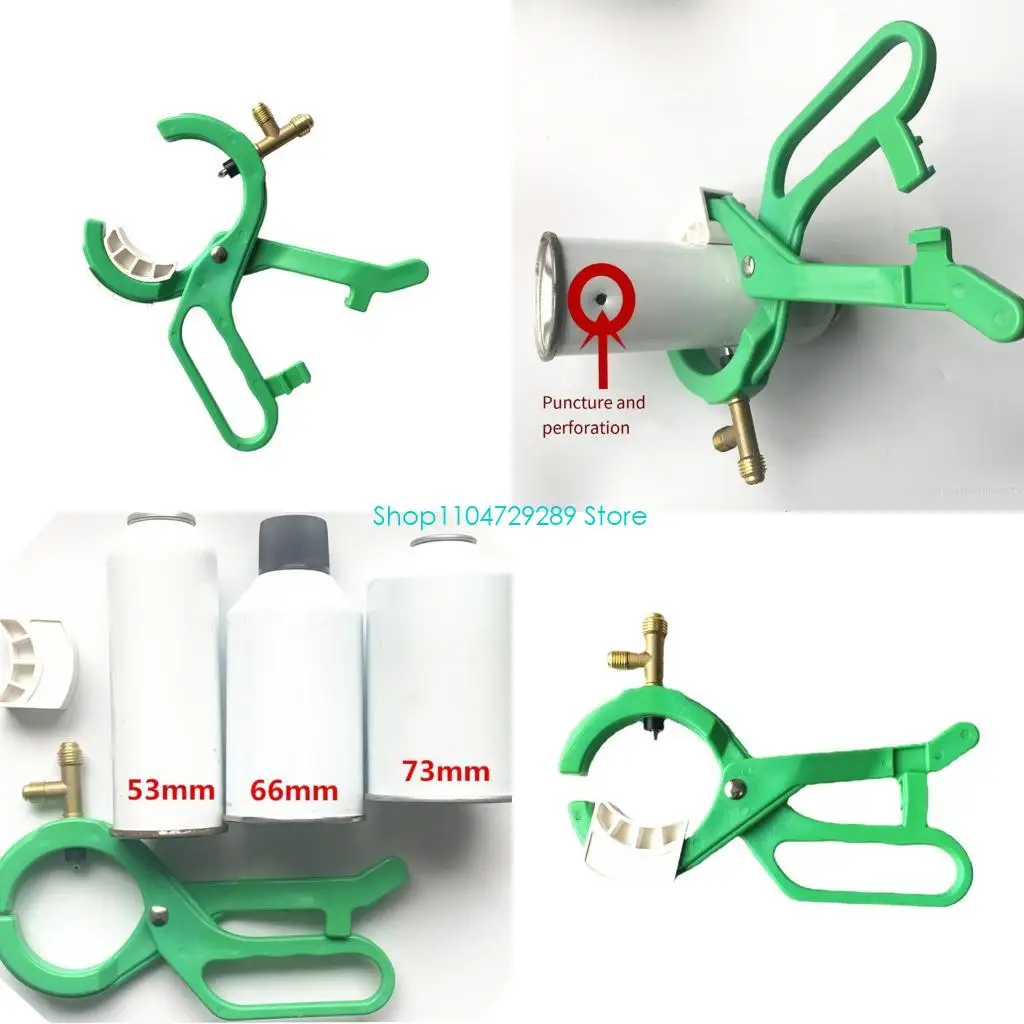 

D8KE R134A может нажать на открытие клапанов для бутылок HVAC с удобной рукояти