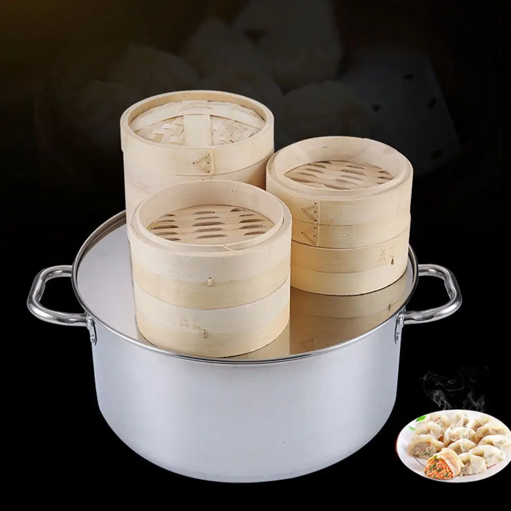 

Mini Kitchen Tools Set Steaming With Lid Steam Basket Makes Tasty Bao Buns Steam Cooker Steam Pot Bamboo Steamer Sum Steamer