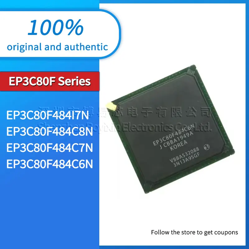 

EP3C80F484I7N EP3C80F484C8N EP3C80F484C7N EP3C80F484C6N Black plastic housing