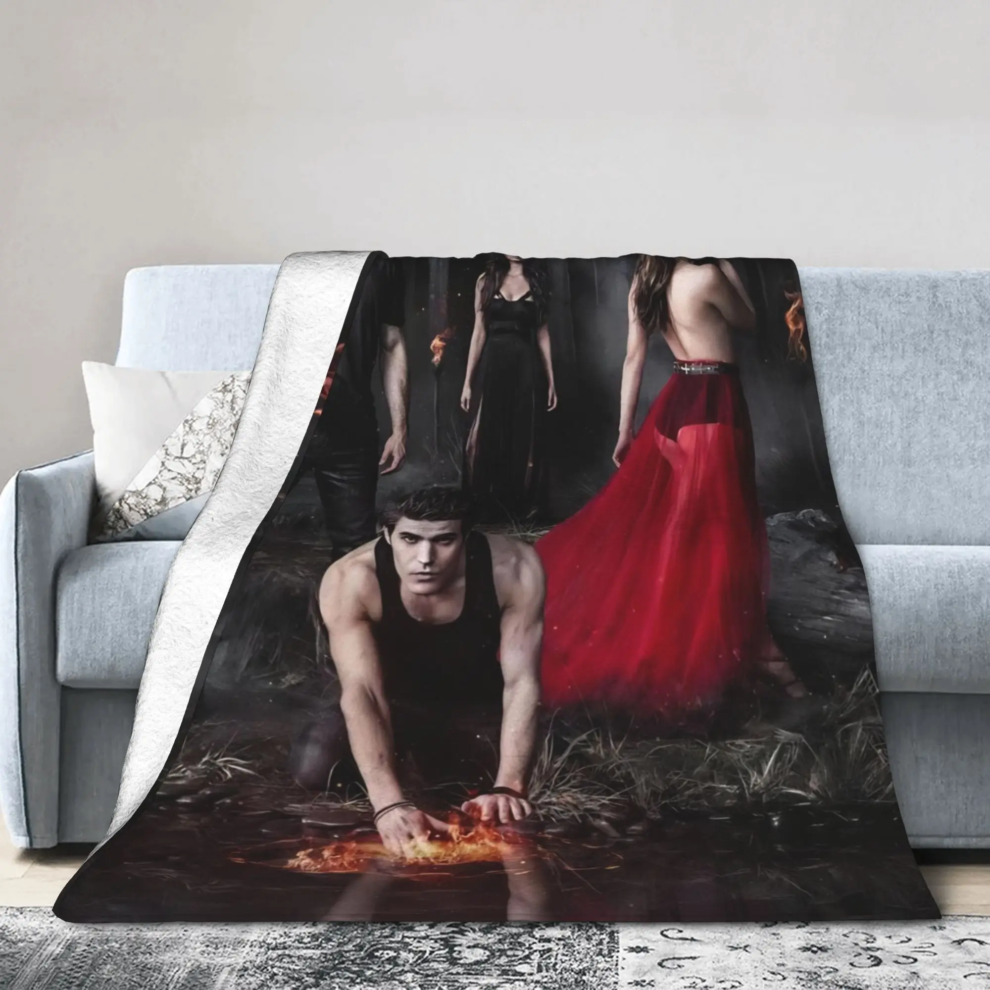 جاكوب الأسود الفانيلا البطانيات الشتاء الشفق ساغا سوبر لينة رمي بطانية غرفة نوم الجدة المفرش أريكة غطاء سرير