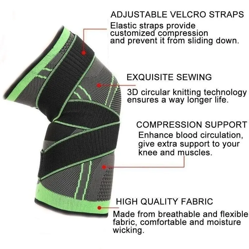 1PCS Knee Brace Orthopedic Medical Arthritis Quickly Absorb Perspiration Keep Knees Warm Knee Boosters Breathable Support