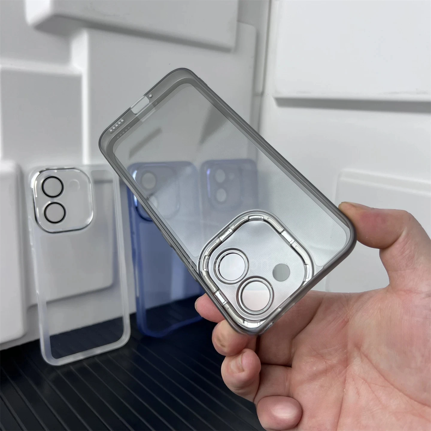 حافظة هاتف شاملة للعدسات لهاتف Honor X70i HonorX70i 5G 6.7 بوصة أغطية هاتف رفيعة ناعمة مقاومة للصدمات مع واقي عدسة Coque #5