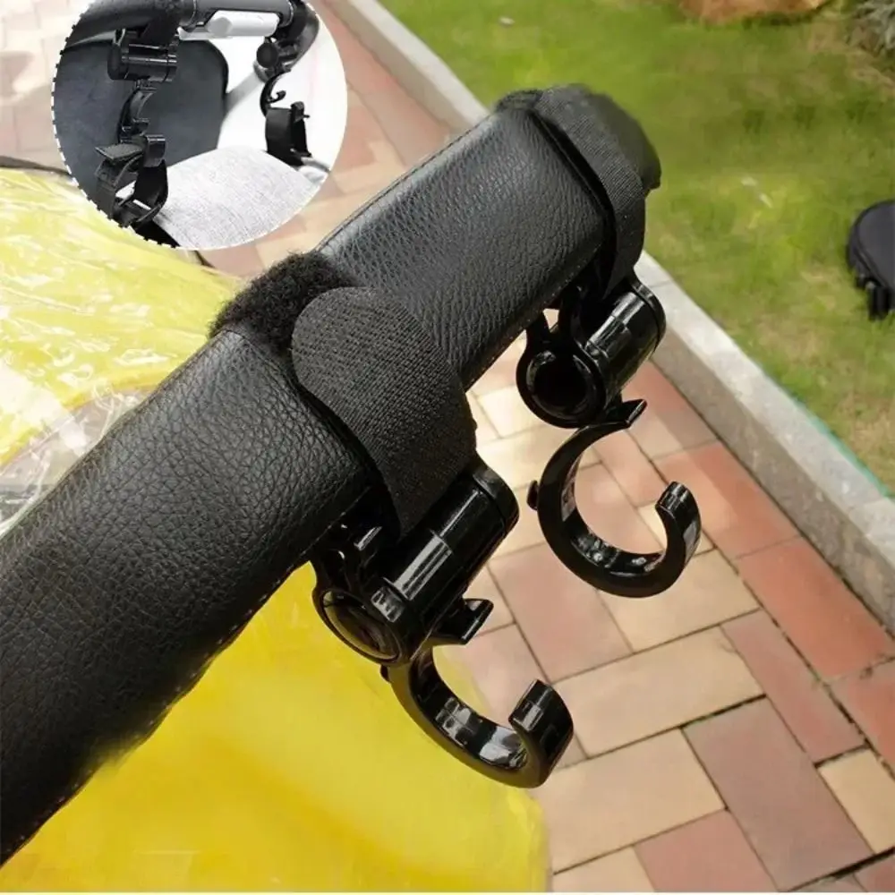 

Hanger Large Hook Stroller Hook Hook and Loop Degree Hook Pram Accessories Durable 360 Rotary Stroller Accessories Car Seat
