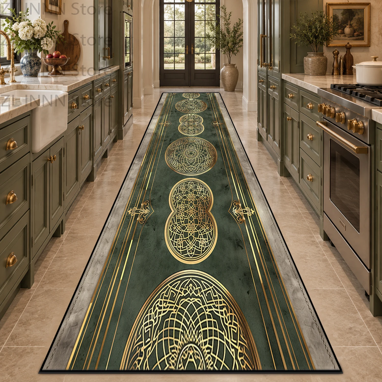 alfombra-de-estilo-europeo-con-diseno-geometrico-en-negro-y-dorado-ideal-como-tapete-largo-para-la-cocina-el-pasillo-o-la-sala-de-estar-para-decorar-el-hogar