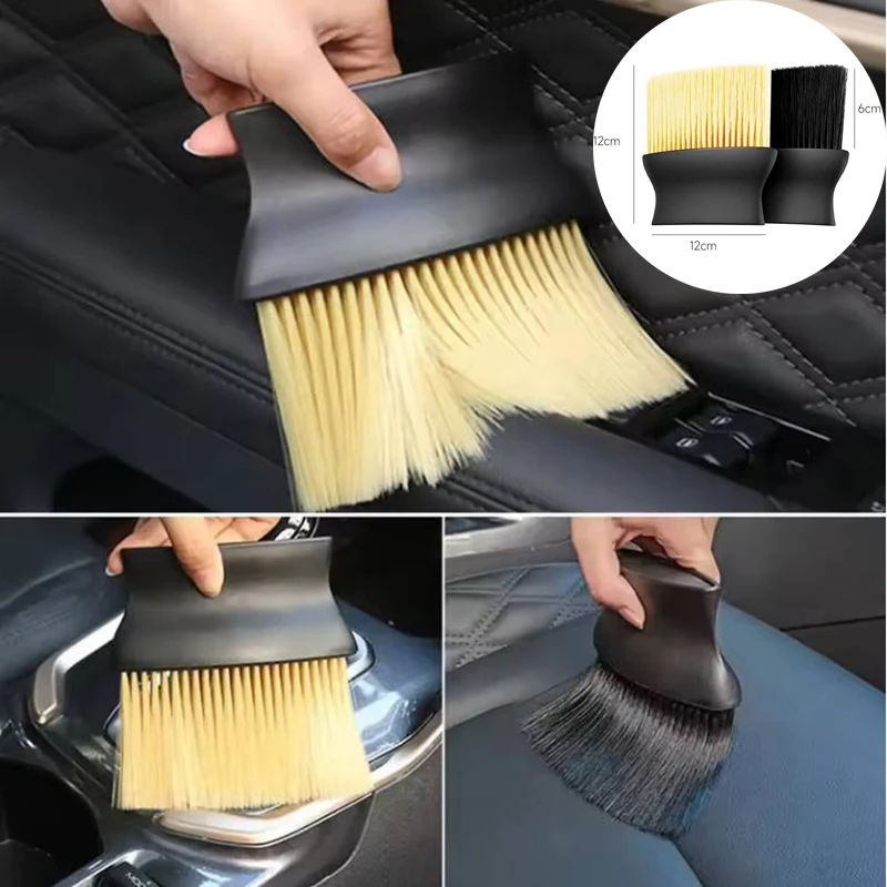 Dust Brush Automotive Supplies Dust Removal Air Conditioning Vents Interior Fine Seams Dust Cleaning Soft Bristled Brush