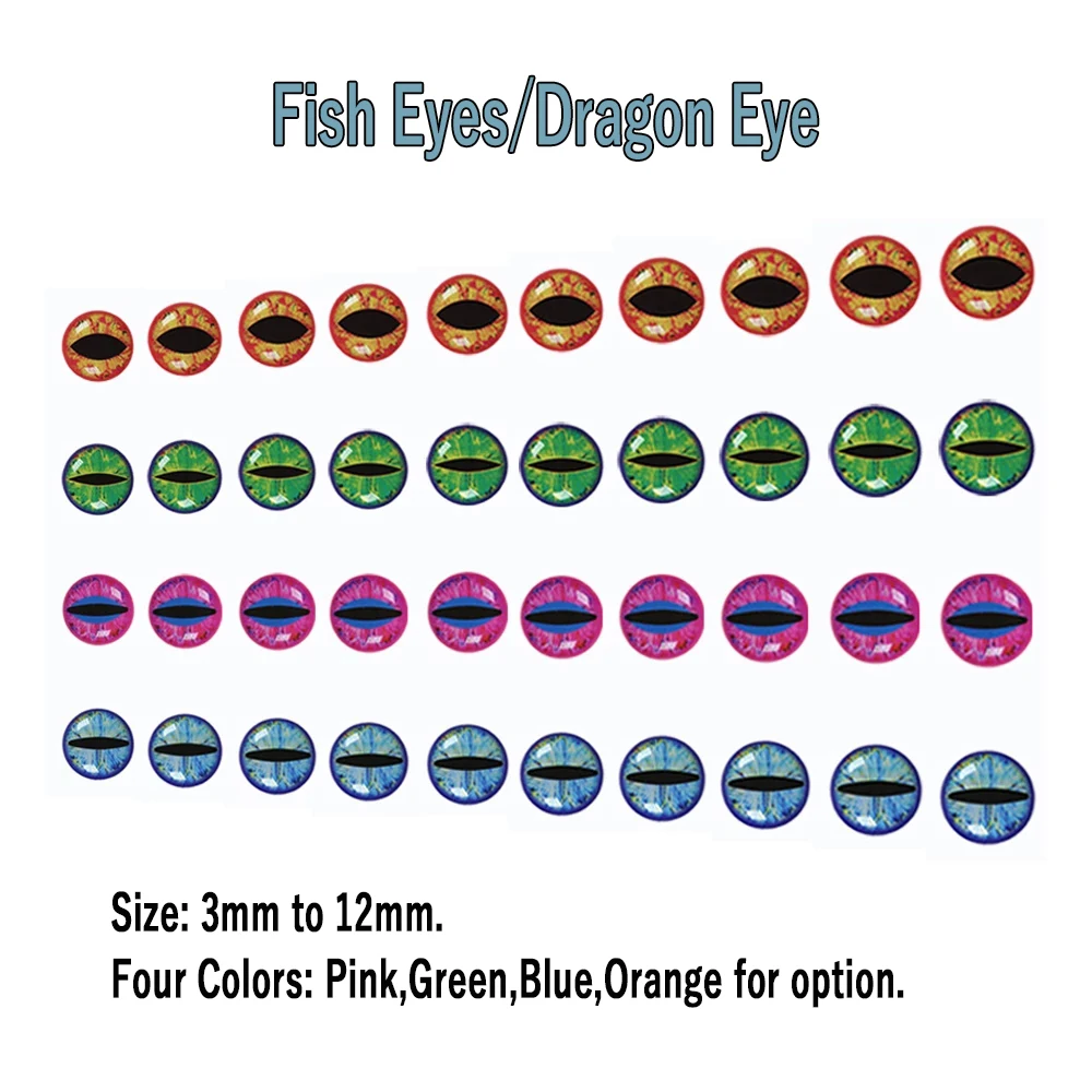 Ojos Epoxi Wifreo-cebos – Para atar moscas Minnow agua salada