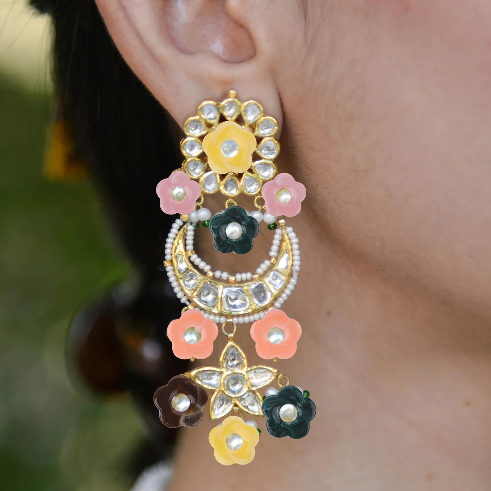 

50Pcs Acrylic Flower Beads Pastel Loose Beads Necklace Bracelet DIY Jewelry Making Supplies Acrylic Bead Flower