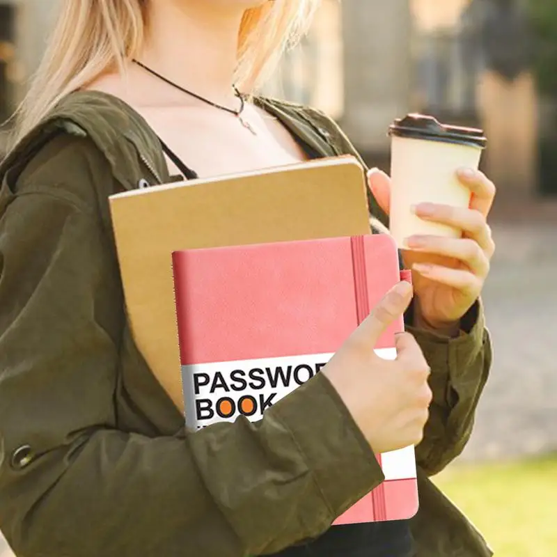 Password Keeper Book อินเทอร์เน็ตคอมพิวเตอร์รหัสผ่าน Keeper หนังสือพร้อมแท็บตัวอักษร Pocket Address Log Notebook สําหรับบัญชี