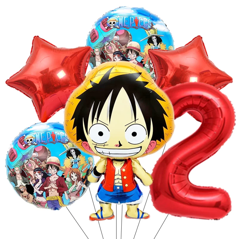 6 шт./компл., цельный набор во – обзор и цена Model Kit One Piece Bandai