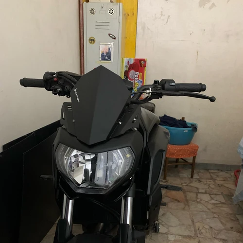 Imagen 2 del producto Protector de la cubierta del Deflector del viento del parabrisas de la motocicleta para YAMAHA MT-07 MT07 MT 07 FZ-07 FZ07 FZ 07 2018 - 2020