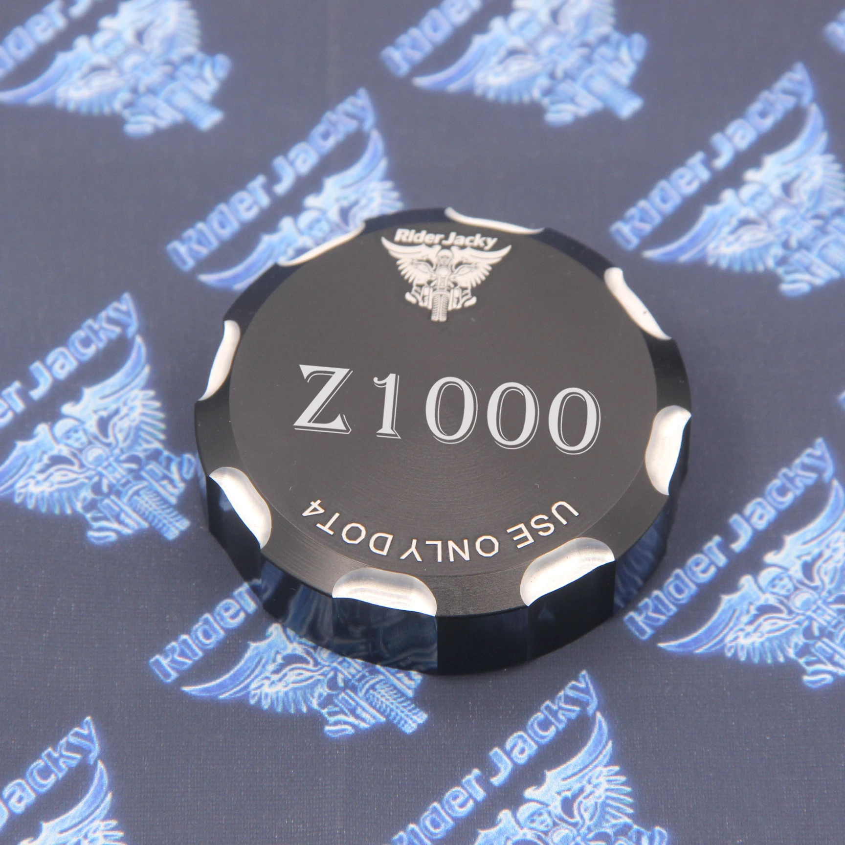 For Kawasaki ZR1000-Z1000 2003-2006 Motorcycle Rear Brake Fluid Cap Master Cylinder Reservoir Cover
