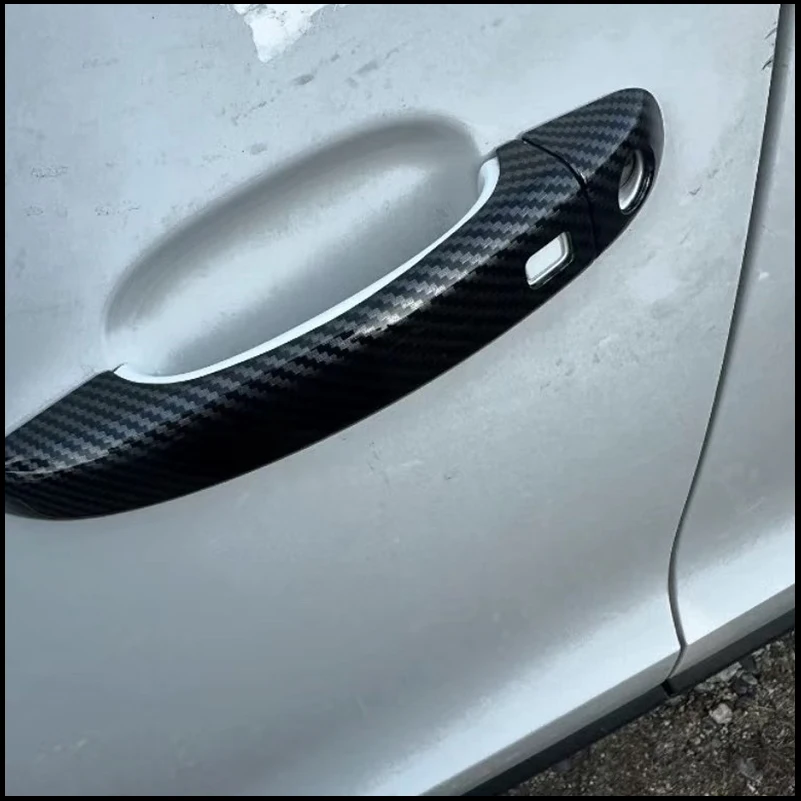 

FOR Audi Q5 2009-2015 Door Handle Bowl Cup Trim Decorative Frame Sticker Car Styling Auto Parts Accessories