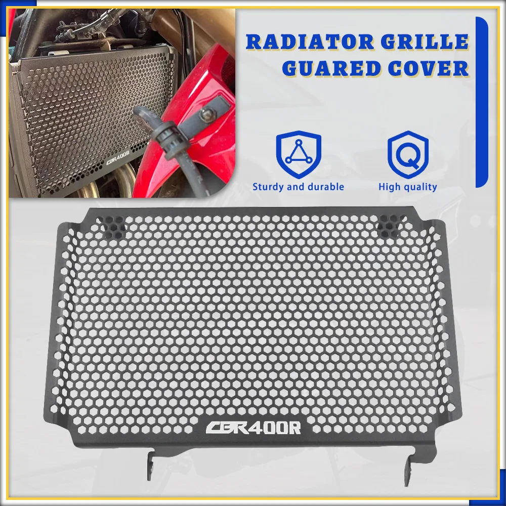 

For Honda CBR400R CBR 400 R 2022 2023 Motorcycle Accessories CBR 400R Radiator Grille Grill Guard Cover Protection Protector
