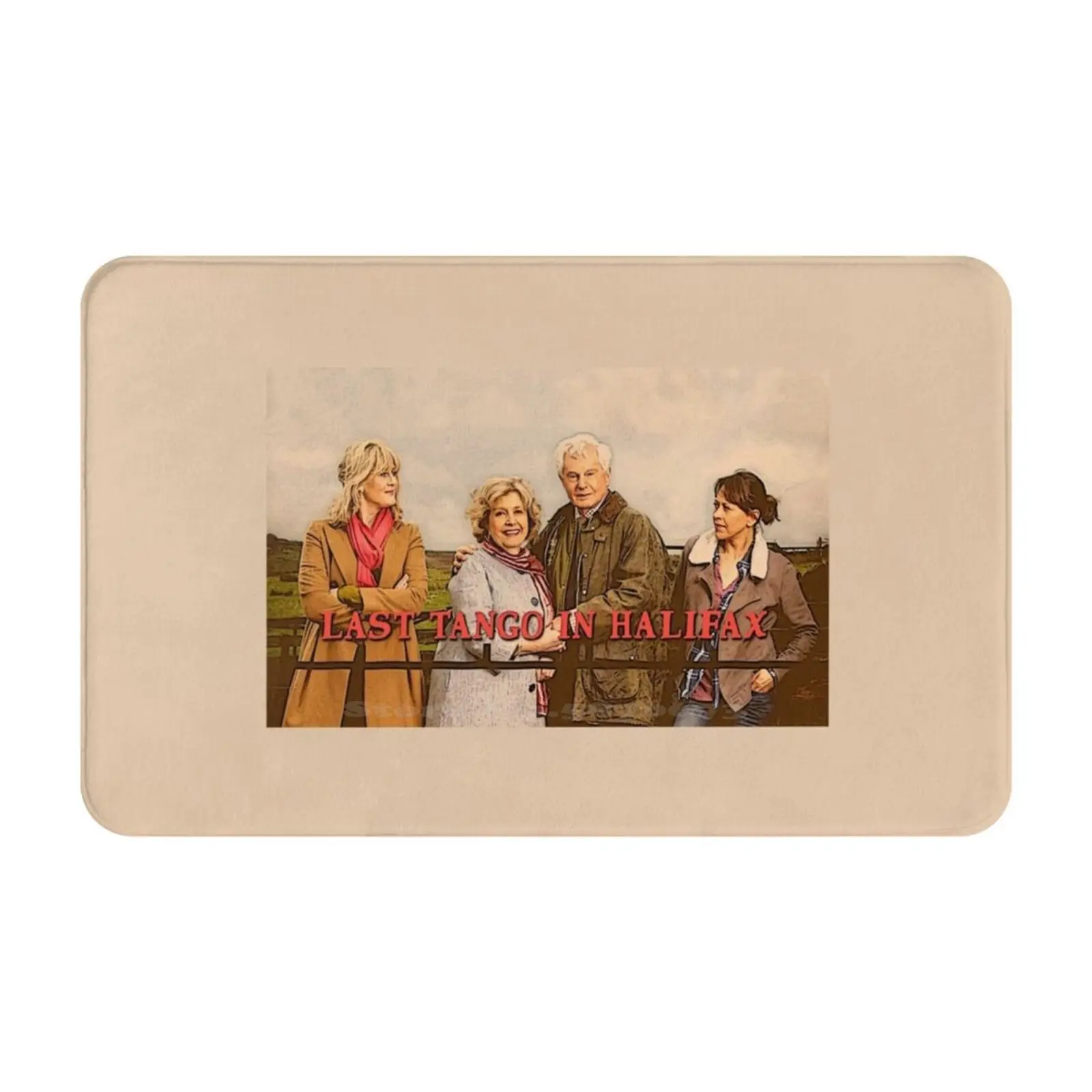 Last Tango In Halifax Soft Cushion Car Home Carpet Door Mat Last Tango In Halifax Sally Wainwright Yorkshire Derek Jacobi