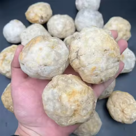 Natural Unopened Agate Geode Raw Crystals Mineral Energy Healing Rough Stones Crystal Cluster Cave Collection Specimen decor