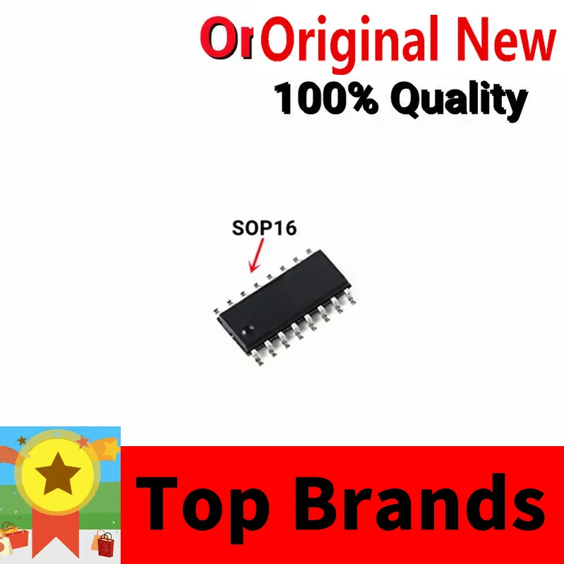 Nieuwe Originele 10 Stks/partij Sn74ls253dr Sn74ls253d Ls253 Sop16 Ic Chipset