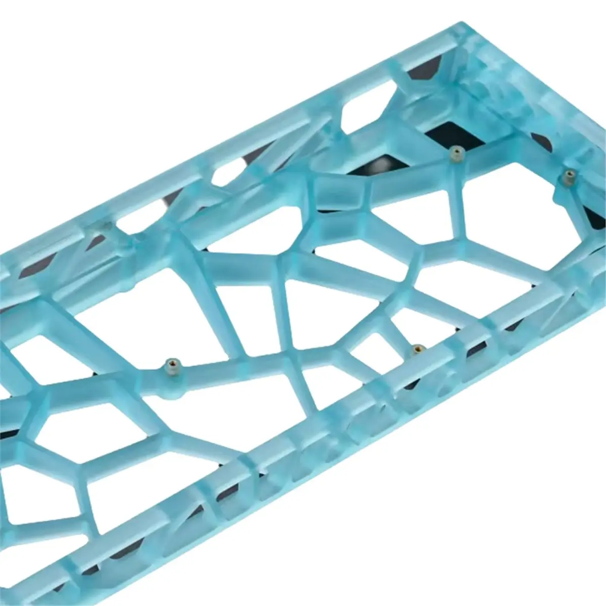 SCLS GH60 Hole Hollow Keyboard Case Matte PC Material for Gh60/Wooting60/DZ60 Mechanical Keyboard Shell A