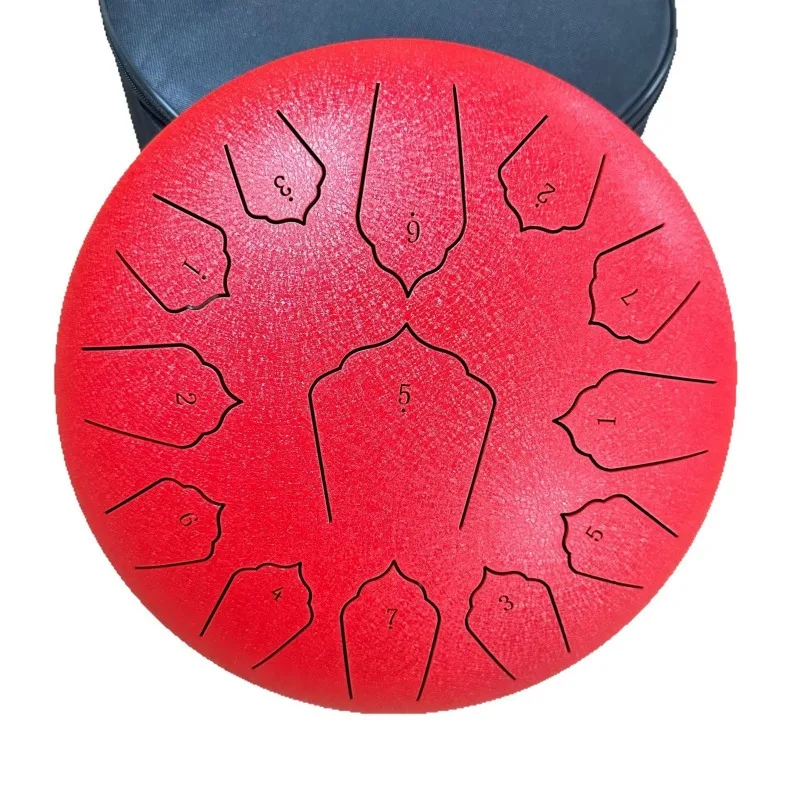 

Wholesale Steel Tongue Drum 12 Inches 13 Notes 14 Inches 15 Notes Handpan Drum Percussion Instrument Yoga Meditation Musical Toy
