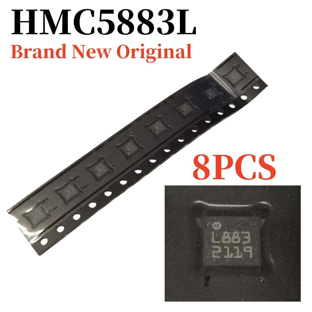 8PCS HMC5883L HMC5883 QFN L883 LCC16